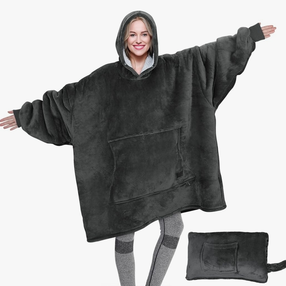 CATALONIA | XXXL Premium Hoodie Blanket Cozy Fleece